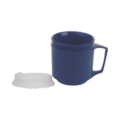 Picture of Drinking Mug FabLife™ 8 oz. Blue Plastic Reusable60-1206