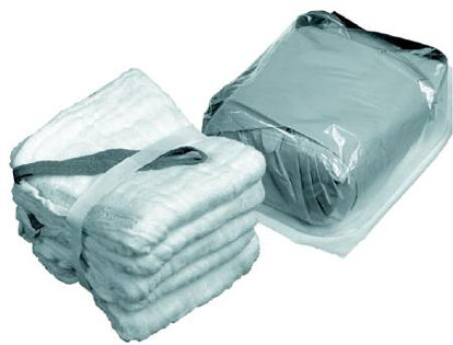 Picture of Surgical Laparotomy Sponge X-Ray Detectable Cotton 18 X 18 Inch 5 Count Pouch Sterile402