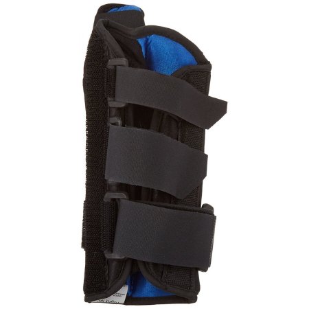 Picture of Wrist Brace with Thumb Spica Rolyan® Aluminum / Lycra® / Nylon Left Hand Black Large92722602