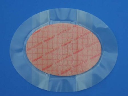 Picture of Silver Foam Dressing Polymem® Shapes® 6-1/2 X 8-1/5 Inch Oval Sterile1886