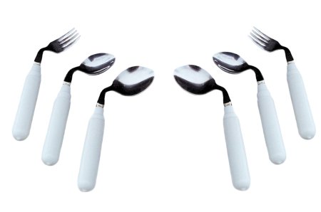 Picture of Teaspoon Sager® Angled / Right Handed Vinyl Coated61-0047R