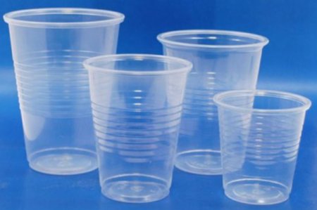 Picture of Drinking Cup McKesson 7 oz. Clear Plastic Disposable15372