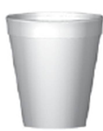 Picture of Drinking Cup WinCup® 10 oz. White Styrofoam Disposable10C8W