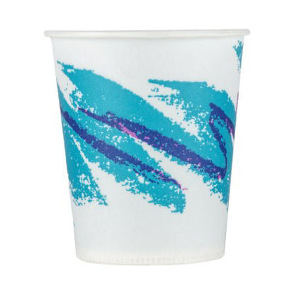 Picture of Drinking Cup Solo® 5 oz. Jazz® Print Wax Coated Paper DisposableR53-00055