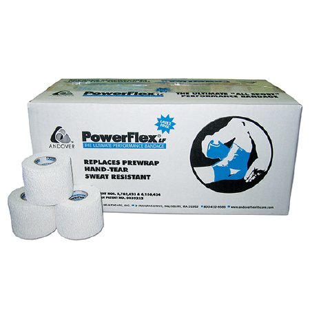 Picture of Cohesive Bandage PowerFlex® 2 Inch X 6 Yard 23 lbs. Tensile Strength Self-adherent Closure White NonSterile4820WH-024