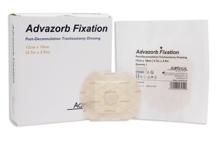 Picture of Split Sponge Advazorb® Fixation Foam / Silicone 4-1/2 X 4 Inch SterileCR4341