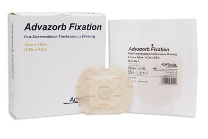 Picture of Split Sponge Advazorb® Fixation Foam / Silicone 4-1/2 X 4 Inch SterileCR4341