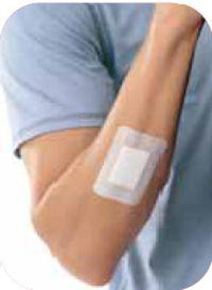 Picture of Adhesive Dressing Leukomed® 3 X 6 Inch Acrylic Sterile7238002