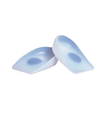 Picture of Heel Cup Adult Large Silicone Opaque with Blue DotU4771