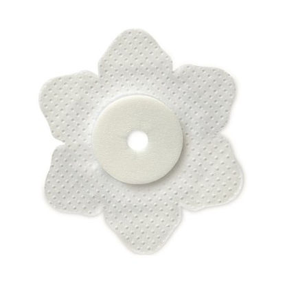Picture of Foam / Silicone Breast Dressing Advazorb Areola 5 Inch Width X 1.96 Diameter; Nipple Hole 0.5 Inch Areola Shape Silicone Adhesive without Border SterileCR4490