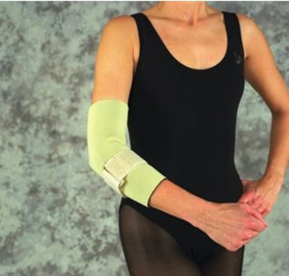 Picture of Elbow Sleeve X-Large Tennis Left or Right Elbow 10 Inch Long Beige9035 BEI XL