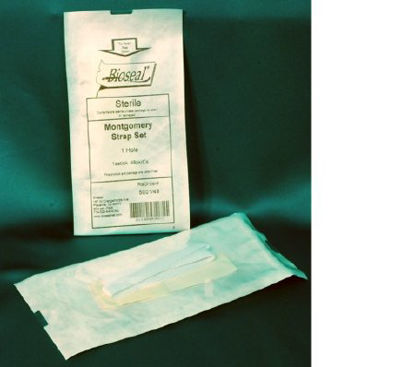 Picture of Montgomery Strap 1 Hole Adhesive 7-1/4 X 11 Inch Natural Sterile5001/48