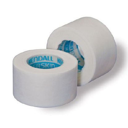 Picture of Medical Tape Kendall™ Hypoallergenic Breathable Paper 1 Inch X 1-1/2 Yard White NonSterile1914S1