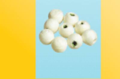 Picture of Surgical Dissector Sponge American® White Cross X-Ray Detectable 3/8 X ¼ Inch 5 Count Count Holder Sterile10563