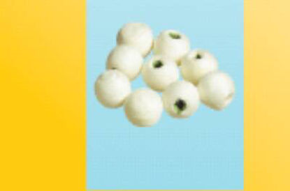 Picture of Surgical Dissector Sponge American® White Cross X-Ray Detectable 3/8 X ¼ Inch 5 Count Count Holder Sterile10563