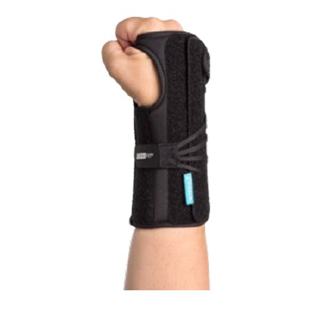 Picture of Wrist Brace Ossur® Formfit® Universal Aluminum / Copper / Cotton / Polyamide / Polyester / Polyurethane Right Hand Black PediatricB-252603300