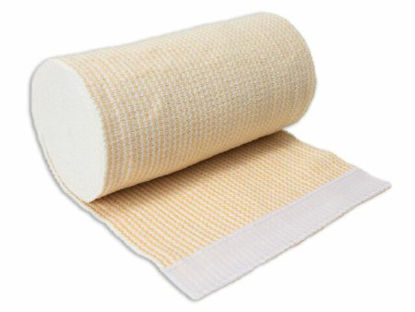 Picture of Elastic Bandage Bioseal® 6 Inch X 15 Yard Standard Compression Single Hook and Loop Closure Tan Sterile4885/24