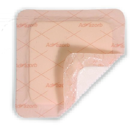 Picture of Silicone Foam Dressing Advazorb Border® Lite 5 X 5 Inch Square Silicone Adhesive with Border SterileCR4199