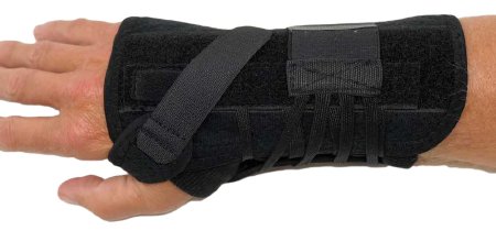 Picture of Wrist Brace ManaEZ Low Profile Left Hand Black One Size Fits MostEZW3908L