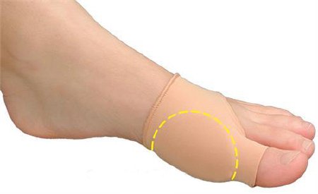 Picture of Bunion Sleeve Visco-GEL® Bunion Care™ Large / X-Large Pull-On Left or Right Foot1307