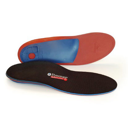 Picture of Powerstep® ProTech CustomPost® Orthotic Insert Full Length Size Asm Poylpropylene / EVA / VCT® Black / Blue / Red / Ivory / Gray Male 4 to 4-1/2 / Female 6 to 6-1/21020-01AS