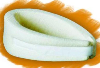 Picture of Cervical Collar Contoured / Medium-Firm Density Adult One Size Fits Most One-Piece 2-1/2 Inch Height 12 to 22 Inch Neck Circumference4518 NAT UN