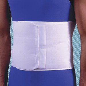 Picture of Abdominal Binder Flex-Support® 3-Panel X-Large Hook and Loop Closure 65 to 75 Inch Waist Circumference 9 Inch AdultF010836