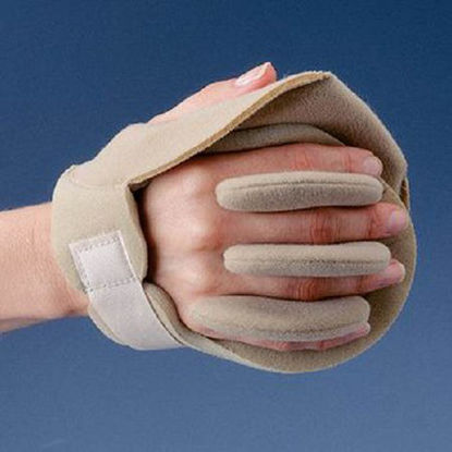 Picture of Palm Shield Rolyan® Sof-Foam Foam Left Hand Beige One Size Fits MostA812405