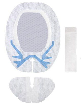 Picture of I.V. Specialty Dressing Sorbaview SHIELD Fabric / Film 4-5/8 X 4-3/4 Inch SterileSV733UDT