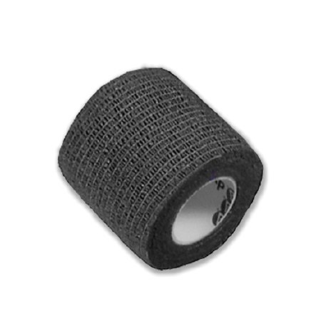 Picture of Cohesive Bandage Sensi-Wrap 2 Inch X 5 Yard Standard Compression Self-adherent Closure Black NonSterile3212
