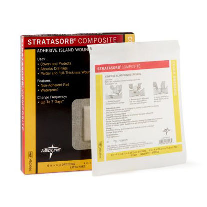 Picture of Composite Island Dressing Stratasorb® 6 X 6 Inch 4 X 4 Inch PadMSC3066