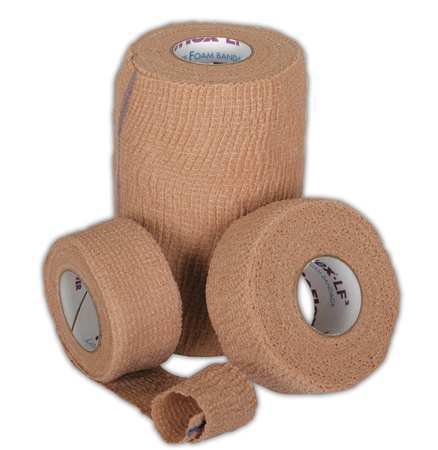Picture of Cohesive Bandage CoFlex® 2 Inch X 5 Yard 14 lbs. Tensile Strength Self-adherent Closure Tan NonSterileMDS089002