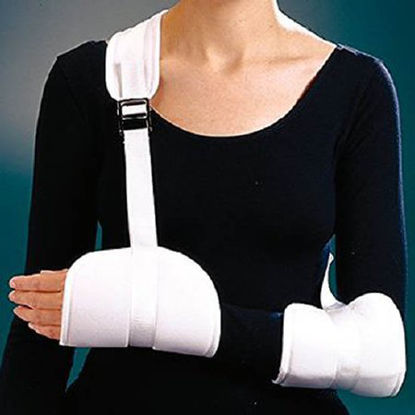 Picture of Arm Sling with Shoulder Pad Rolyan® CVA Sling Slide Buckle with StrapA5492