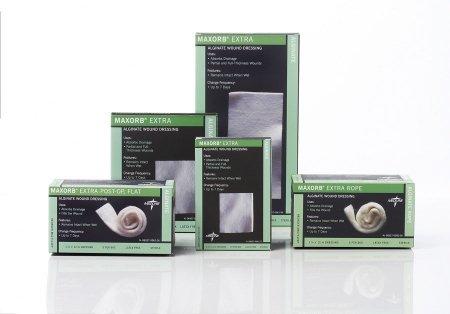 Picture of Calcium Alginate Dressing Maxorb® Extra 2 X 2 Inch Square Calcium Alginate / CMC (carboxymethylcellulose) SterileMSC7022EP