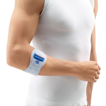 Picture of Tennis Elbow Strap EpiPoint® One Size Fits Most Hook and Loop Strap Fastening Strap Left or Right Arm 8-3/4 to 13 Inch Circumference Blue / White12063501080000
