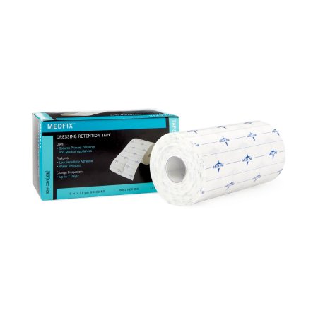 Picture of Dressing Retention Tape with Liner MedFix™ Water Resistant Nonwoven 6 Inch X 11 Yard White NonSterileMSC4006