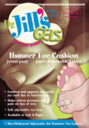 Picture of Crest Pad Dr. Jill's One Size Fits Most Without Closure Left FootP-6 ADJCREST-LEFT 3PK