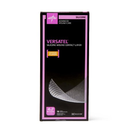 Picture of Wound Contact Layer Dressing Versatel™ Silicone 4 X 7 Inch SterileMSC1747EP