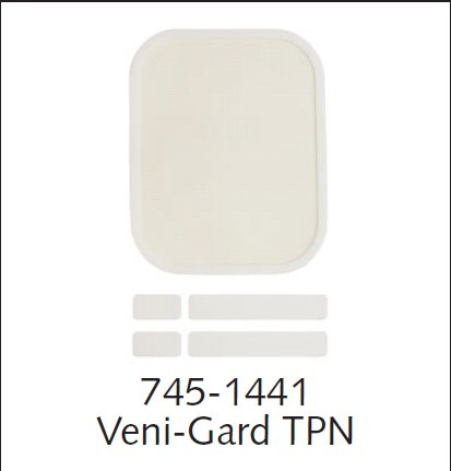 Picture of I.V. Specialty Dressing Veni-Gard® TPN Film 4 X 5 Inch Sterile745-1441