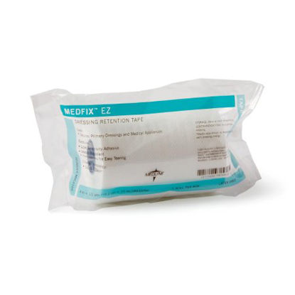 Picture of Dressing Retention Tape without Liner Medfix™ EZ Perforated Nonwoven 4 Inch X 11 Yard White NonSterileMSC4104