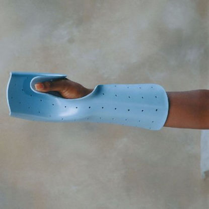 Picture of Splinting Material Rolyan® Ezeform™ 1% Perforated 1/8 X 18 X 24 Inch Thermoplastic WhiteA5774