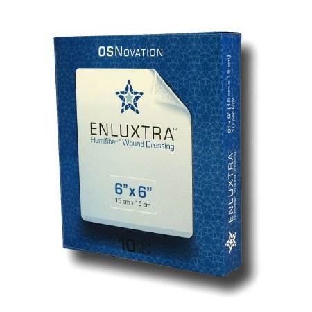 Picture of Super Absorbent Dressing Enluxtra™ Humifiber Polymer 6 X 6 Inch SterileENL6X6