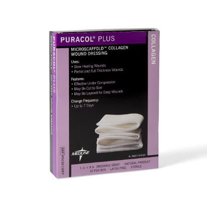 Picture of Collagen Dressing Puracol™ Plus Collagen 1 X 8 Inch 10 per PackMSC861X8EP