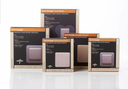 Picture of Foam Dressing Optifoam® 6 X 6 Inch Square Adhesive with Border SterileMSC1066EP