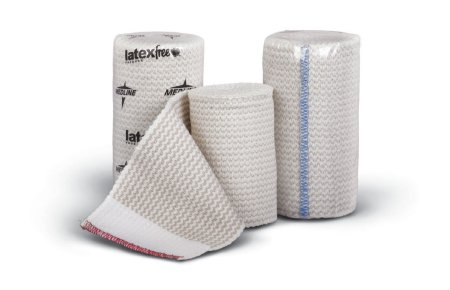 Picture of Compression Bandage 4 Inch X 10 Yard Standard Compression Hook and Loop Closure Tan NonSterileMDS087104LF