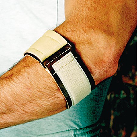 Picture of Tennis Elbow Splint One Size Fits Most Loop Lock Closure 2 Inch Brown1960 BEI UN