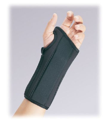 Picture of Wrist Brace FLA ProLite® Elastic / Foam / Metal / Polyester Left Hand Black X-Small22-4511SBLK