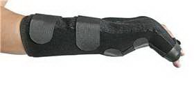 Picture of Boxer Fracture Brace eZY WRAP® Neoprene Left Hand Black X-Small / Small52503/NA/NA/LXSSM