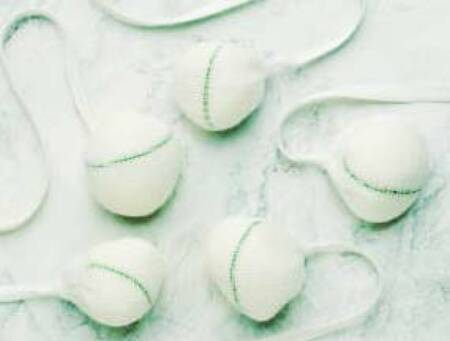 Picture of Surgical Tonsil Sponge X-Ray Detectable Cotton 1-1/4 Inch Diameter 5 Count Pack Sterile23275-690