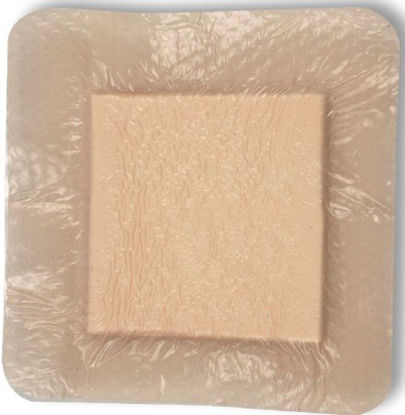 Picture of Silver Foam Dressing SiliGentle™ AG 6 X 6 Inch Square Sterile3086